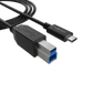 MoArmouz - USB 3.1 Type-C to USB-B (3.0) Printer Cable