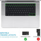 MoArmouz - Keyboard Protector for MacBook Pro 16" (M1 Pro / M1 Max)- US Layout