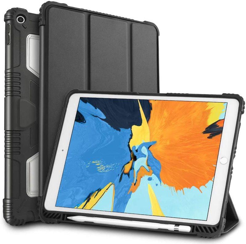 MoArmouz - Rugged Smart Cover Kratos Case for iPad 10.2-inch (9th/8th/7th Gen)