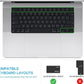 MoArmouz - Keyboard Protector for MacBook Air 13", M2 - US Layout