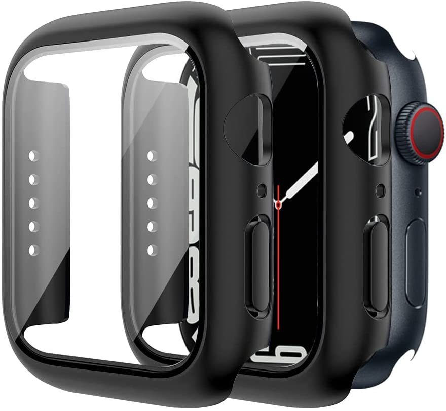 Case with Screen Protector for Apple Watch Series 7 45mm and