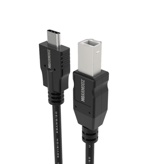 MoArmouz - USB 3.1 Type-C to USB-B (2.0) Cable