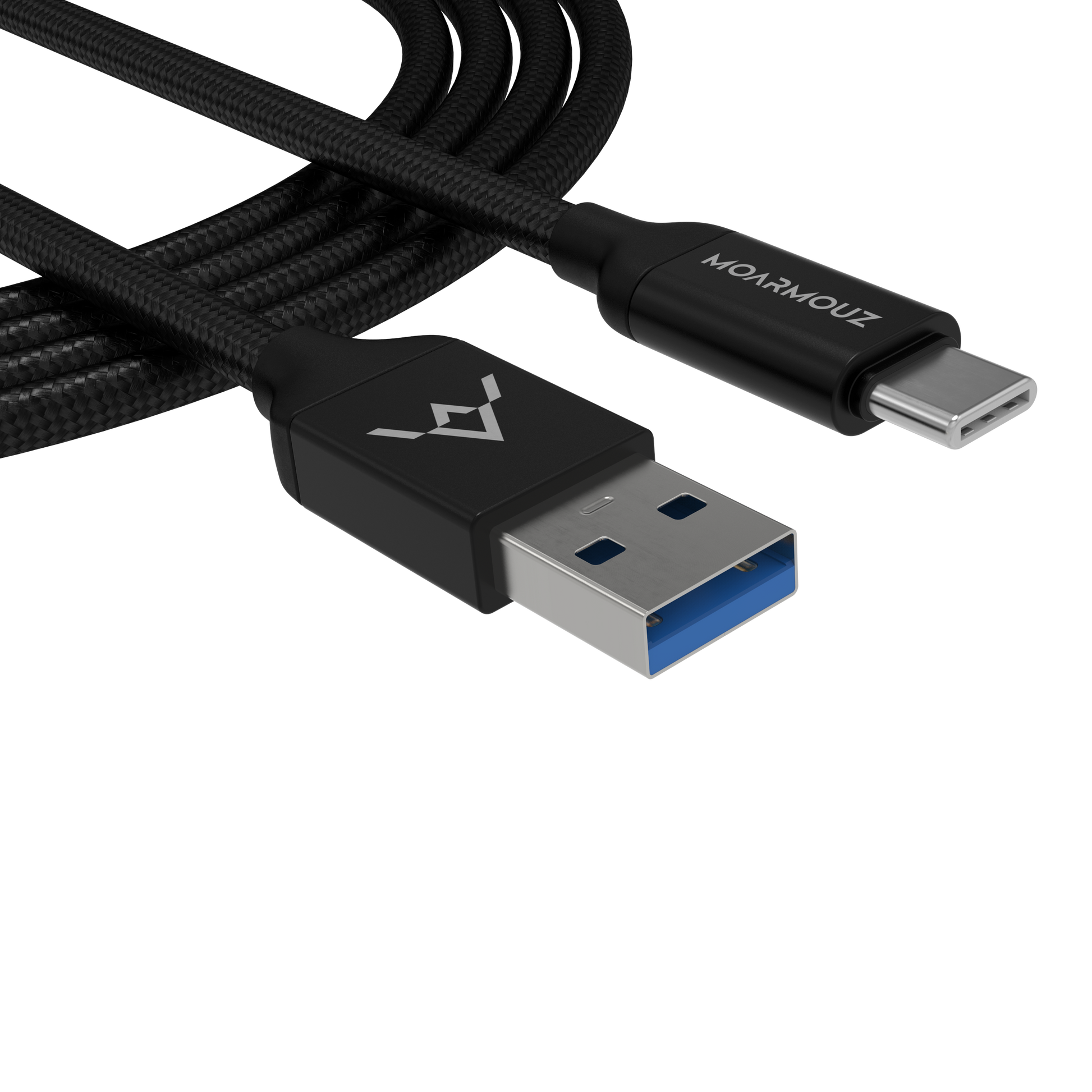 MoArmouz - USB 3.2 Gen 2 USB-C to USB-A 3.0 (10Gbps/4K Video) Cable