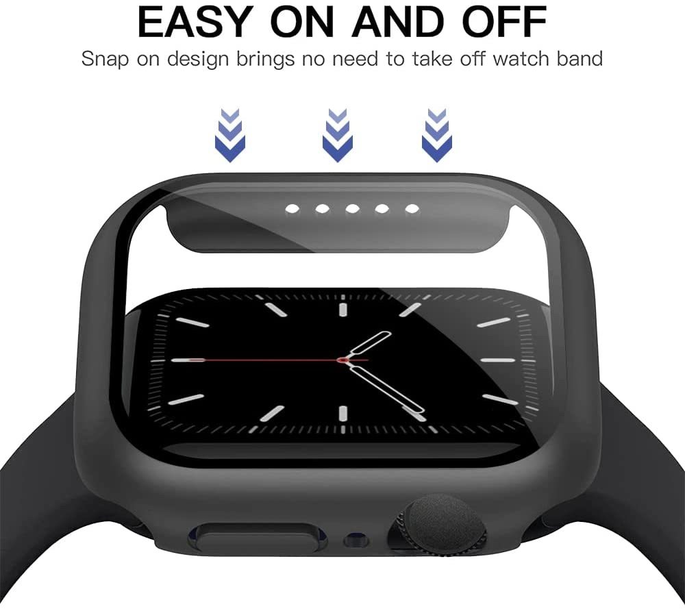 Case with Screen Protector for Apple Watch Series 8