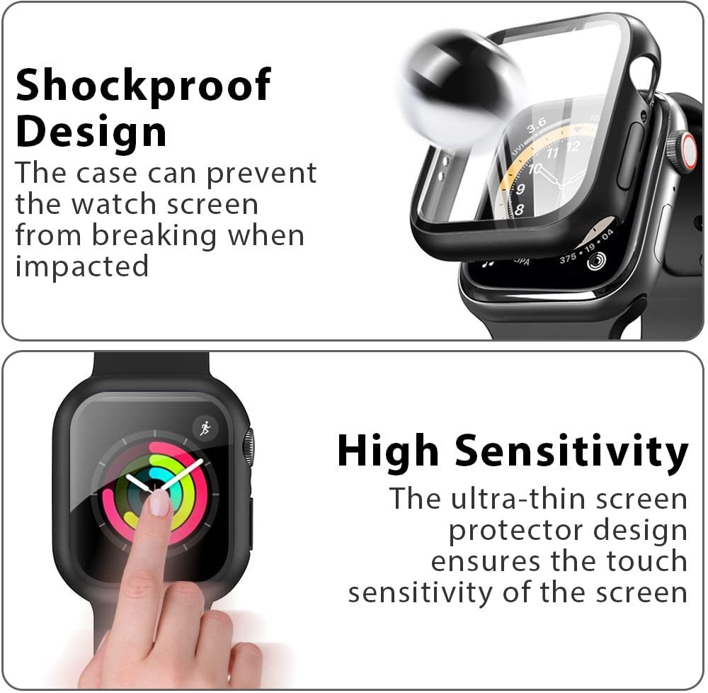 Apple watch full protection case hot sale