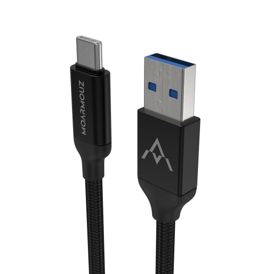 MoArmouz - USB 3.2 Gen 2 USB-C to USB-A 3.0 (10Gbps/4K Video) Cable