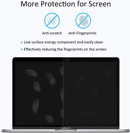 HD Clear Screen Protector for MacBook Pro 13” M2, M1, 2023-2016