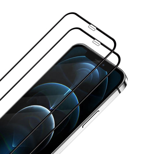 MoArmouz - Curved Tempered Glass Screen Protector for iPhone 12 Pro Max