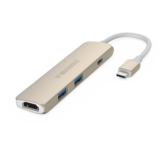 MoArmouz - Type C (USB-C) 4 in 1 Multiport HDMI Hub