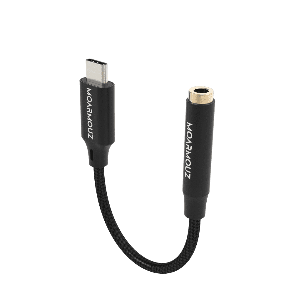 MoArmouz - USB 3.1 Type-C to Digital 3.5mm Aux Adapter with DAC