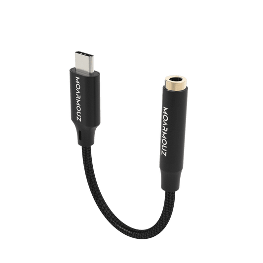 MoArmouz - USB 3.1 Type-C to Digital 3.5mm Aux Adapter with DAC